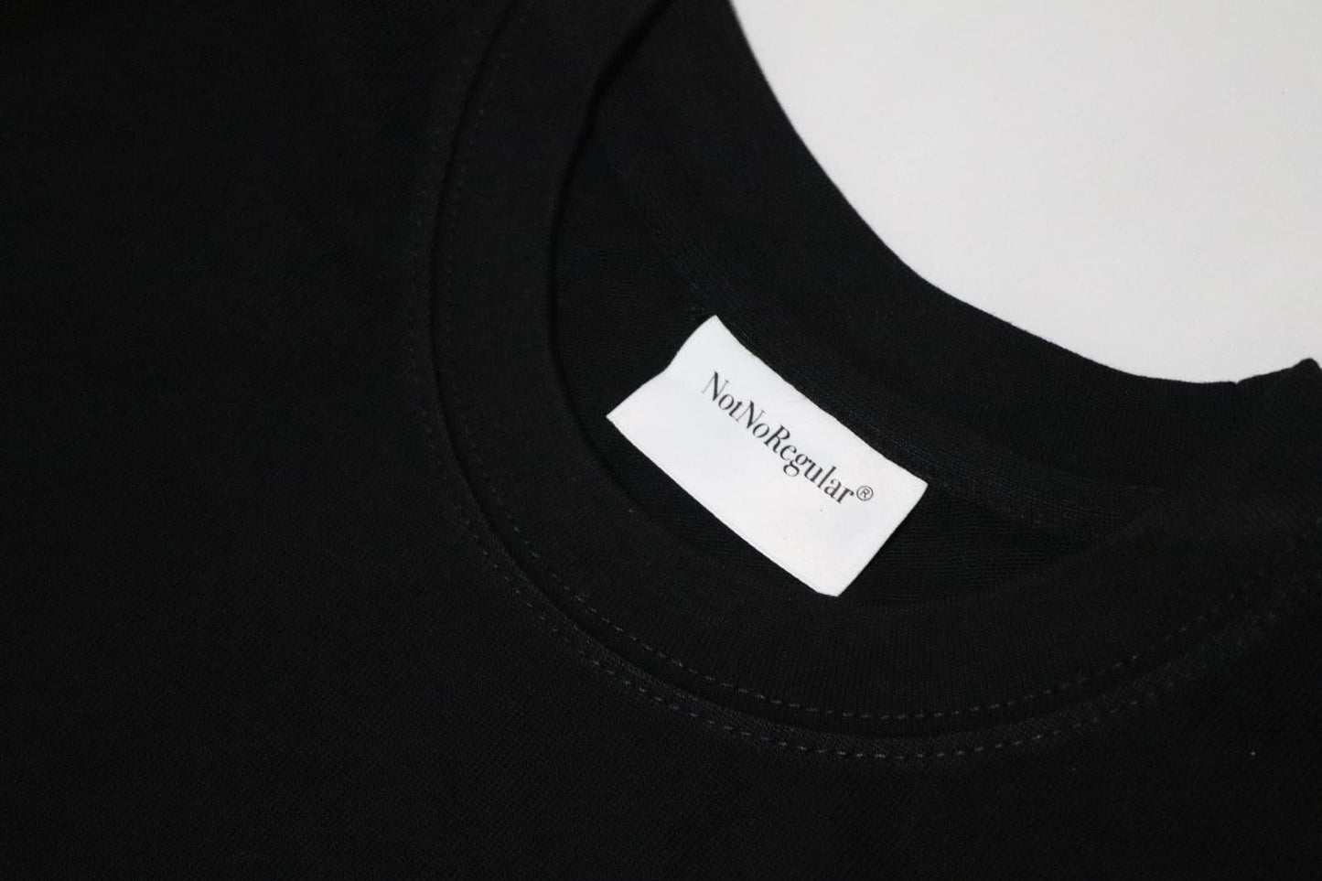 NotNoRegular ® Classic Logo Tee - Black
