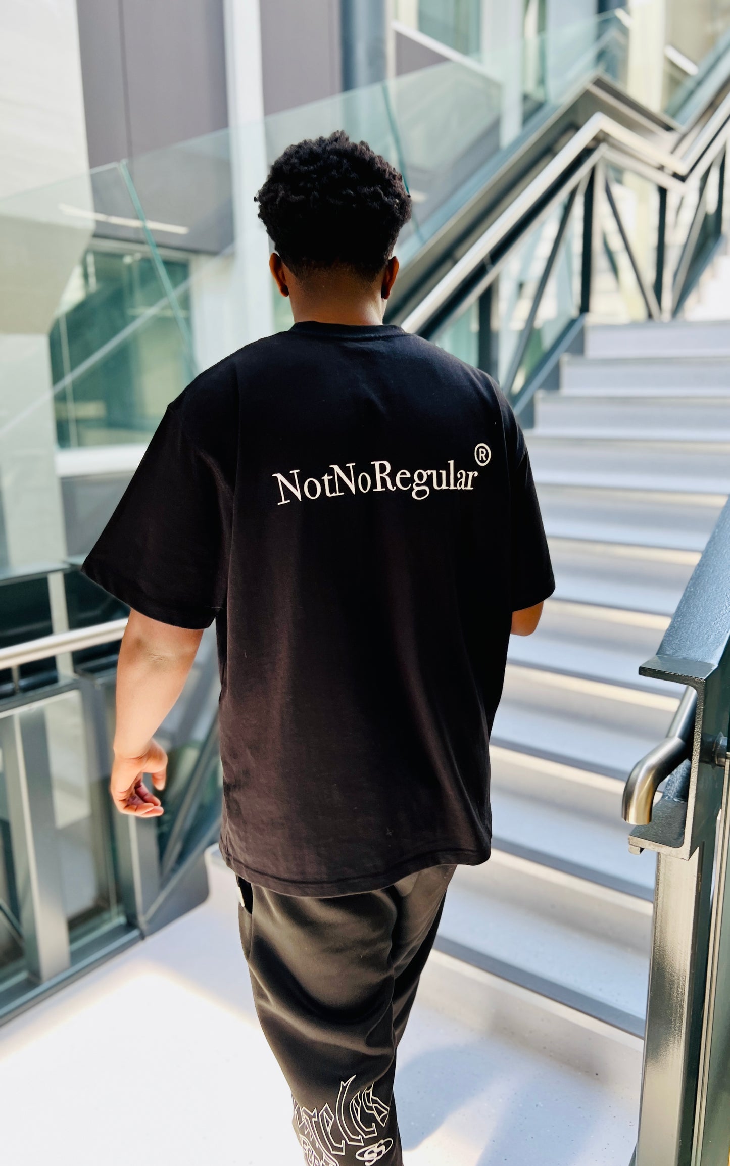 NotNoRegular ® Classic Logo Tee - Black