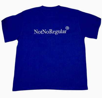 NotNoRegular ® Classic Logo Tee - Blue