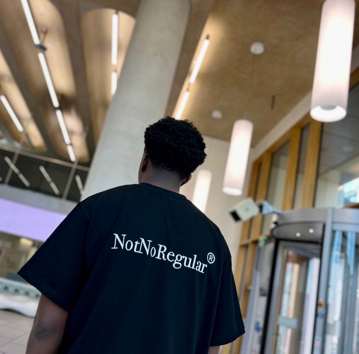 NotNoRegular ® Classic Logo Tee - Black