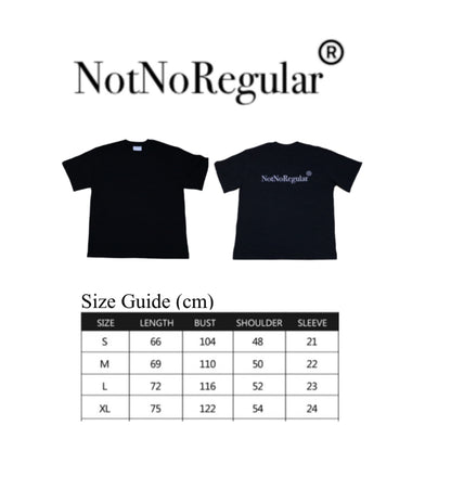 NotNoRegular ® Classic Logo Tee - Black