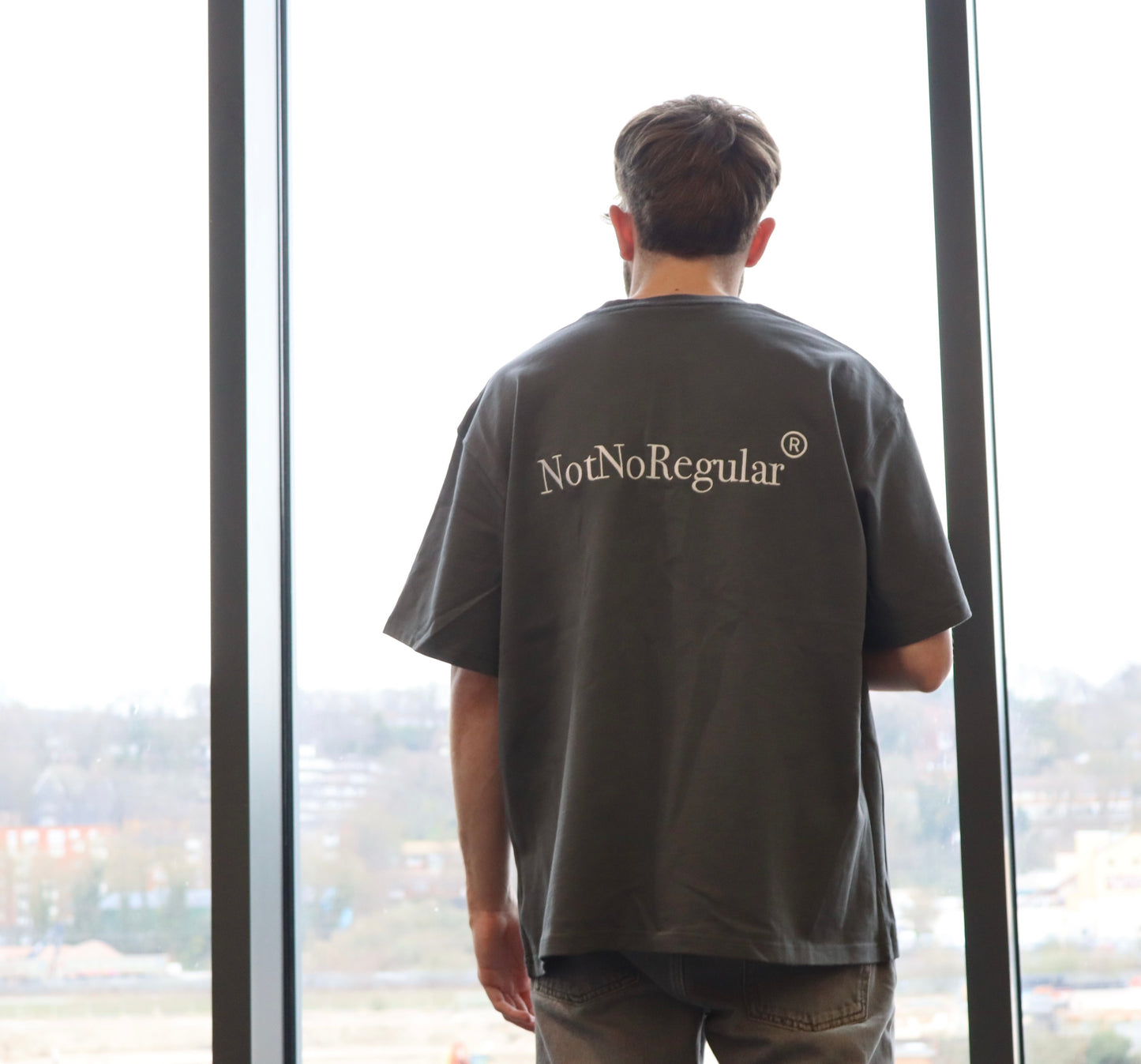 NotNoRegular ® Classic Logo Tee - Grey